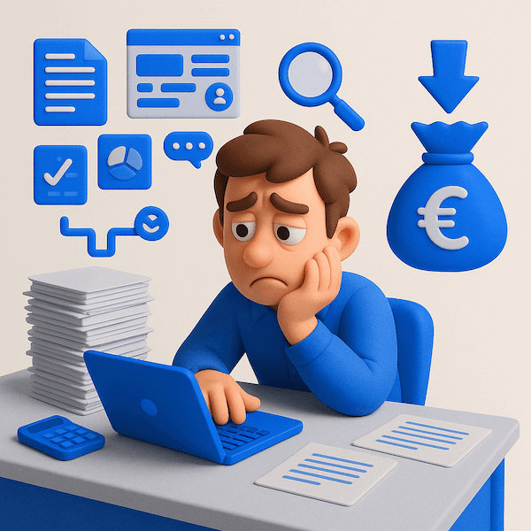 Sprecare tempo e denaro con operazioni manuali e automatizzabili